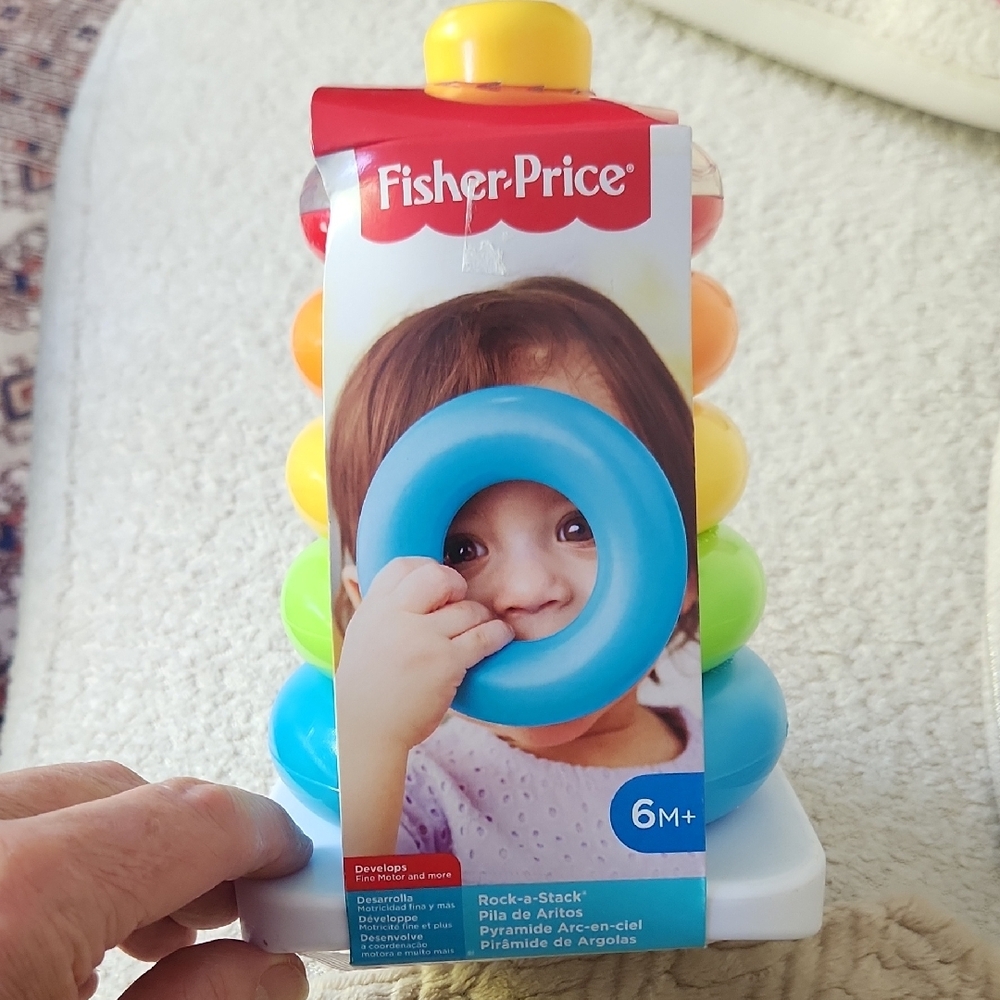 Fisher-Price Stacking Rings Toy - Bright Colors